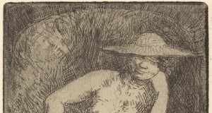 De vrouw in het prieel, gepubliceerd 1906