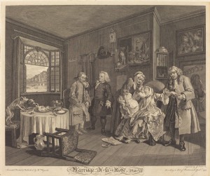 Matrimonio a la moda:pl.6, 1745