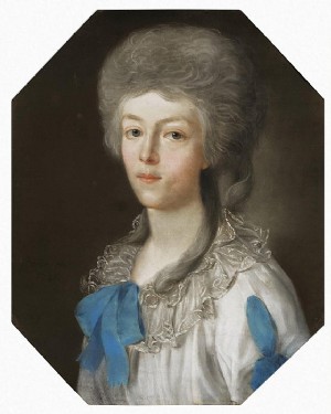 barda, Johann – Potret seorang wanita muda