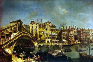 Мариески Микеле. Мост Риальто в Венеции