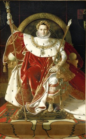 Daud, Kaisar Napoleon dalam Studinya di Tuileries