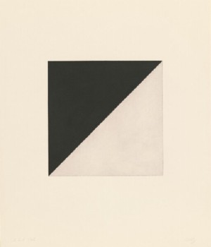 Диагональ с черным (состояние), 1982 г. 