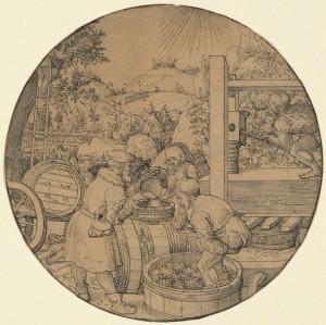 Урожай вина (сентябрь), в 1521 г. или ранее 